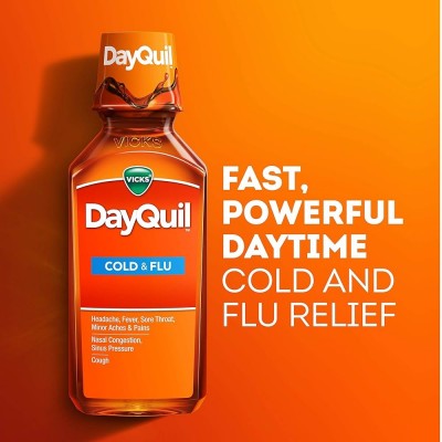 VICKS DAYQUIL LIQUID COLD & FLU ORIGINAL VICKS DAYQUIL LIQUID COLD & FLU ORIGINAL